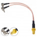 SMA Female to Y type 2 X  CRC9 cable