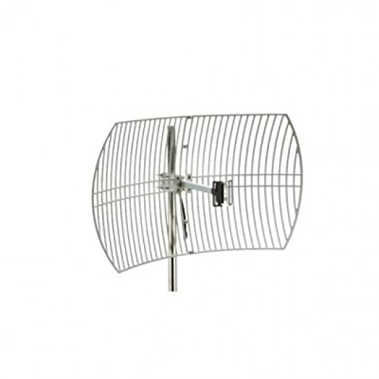 Parabolic Grid Antenna Outdoor 2.4GHz 24DBI Directional High-Gain N-Type Male Aluminum Die Cast 